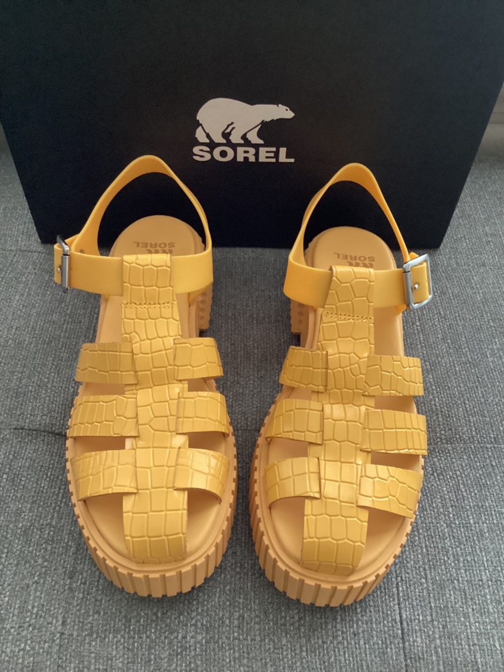 SOREL Ona Streetworks Platform Fisherman Sandal (Women) 8.5 M - Picture 7 of 12